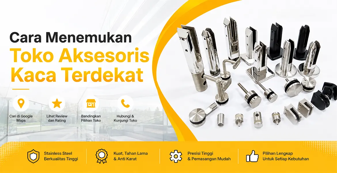 Jual Engsel Pintu Kaca | Jual Patch Fitting Kaca