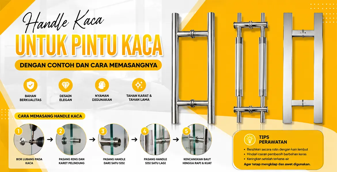 Jual Engsel Pintu Kaca | Jual Patch Fitting Kaca