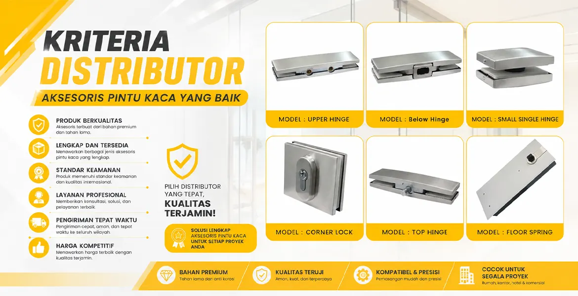 Jual Engsel Pintu Kaca | Jual Patch Fitting Kaca