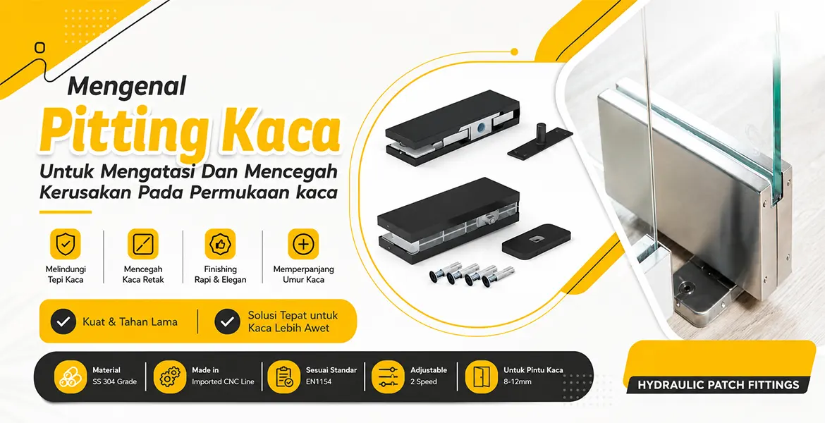 Jual Engsel Pintu Kaca | Jual Patch Fitting Kaca