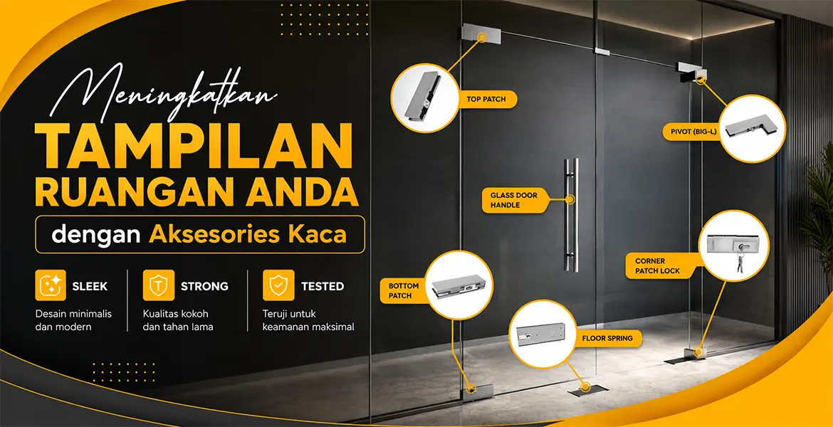 Jual Engsel Pintu Kaca | Jual Patch Fitting Kaca