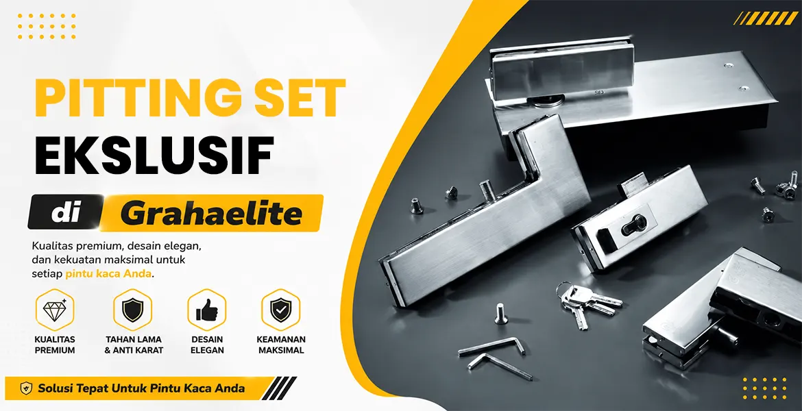 Jual Engsel Pintu Kaca | Jual Patch Fitting Kaca