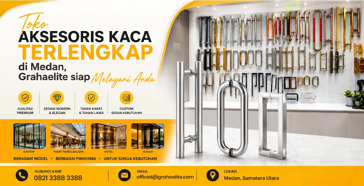 Jual Engsel Pintu Kaca | Jual Patch Fitting Kaca