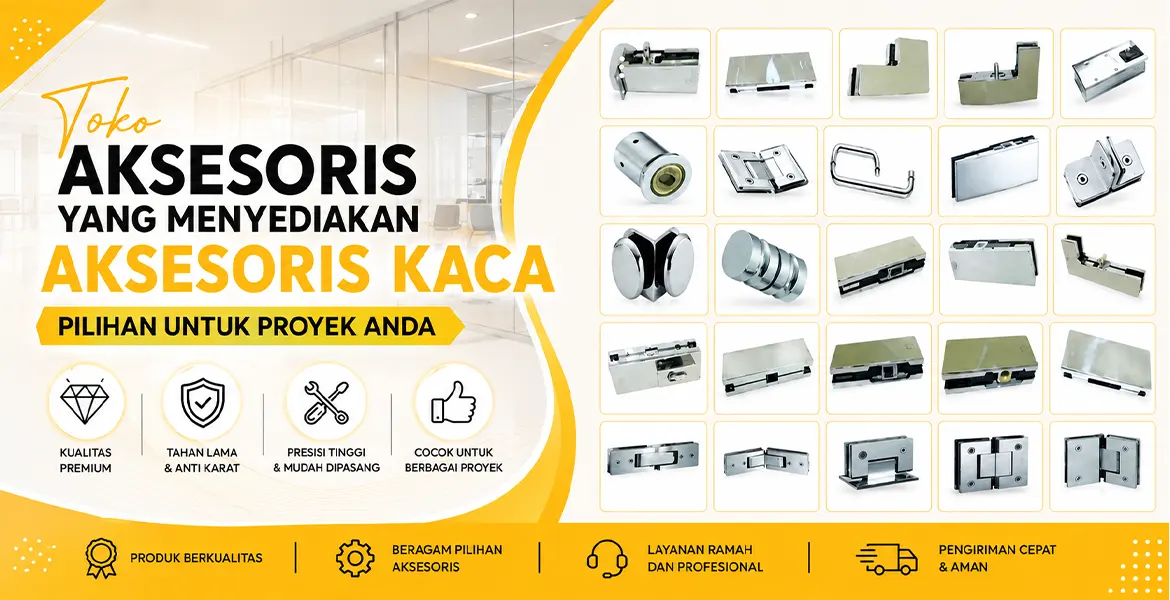 Jual Engsel Pintu Kaca | Jual Patch Fitting Kaca