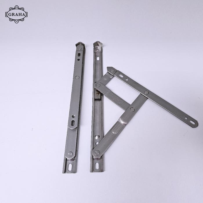 Engsel Casement Jendela Aluminium / Kayu | Hampton 10 Inci