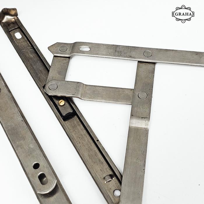 Engsel Casement Jendela Aluminium / Kayu APSJK 10 Inci