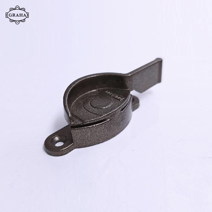 Grendel Kuping / Kunci Jendela Aluminium | Dekkson 320 Black