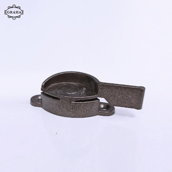 Grendel Kuping / Kunci Jendela Aluminium | Dekkson 320 Black