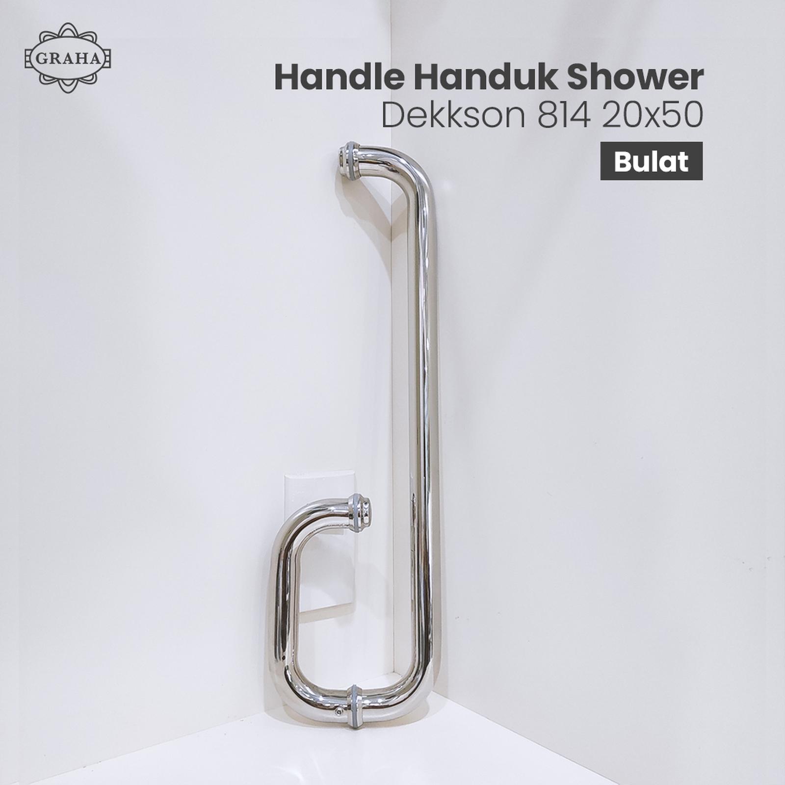 Handle Handuk Shower Dekkson 814 20x50 Bulat