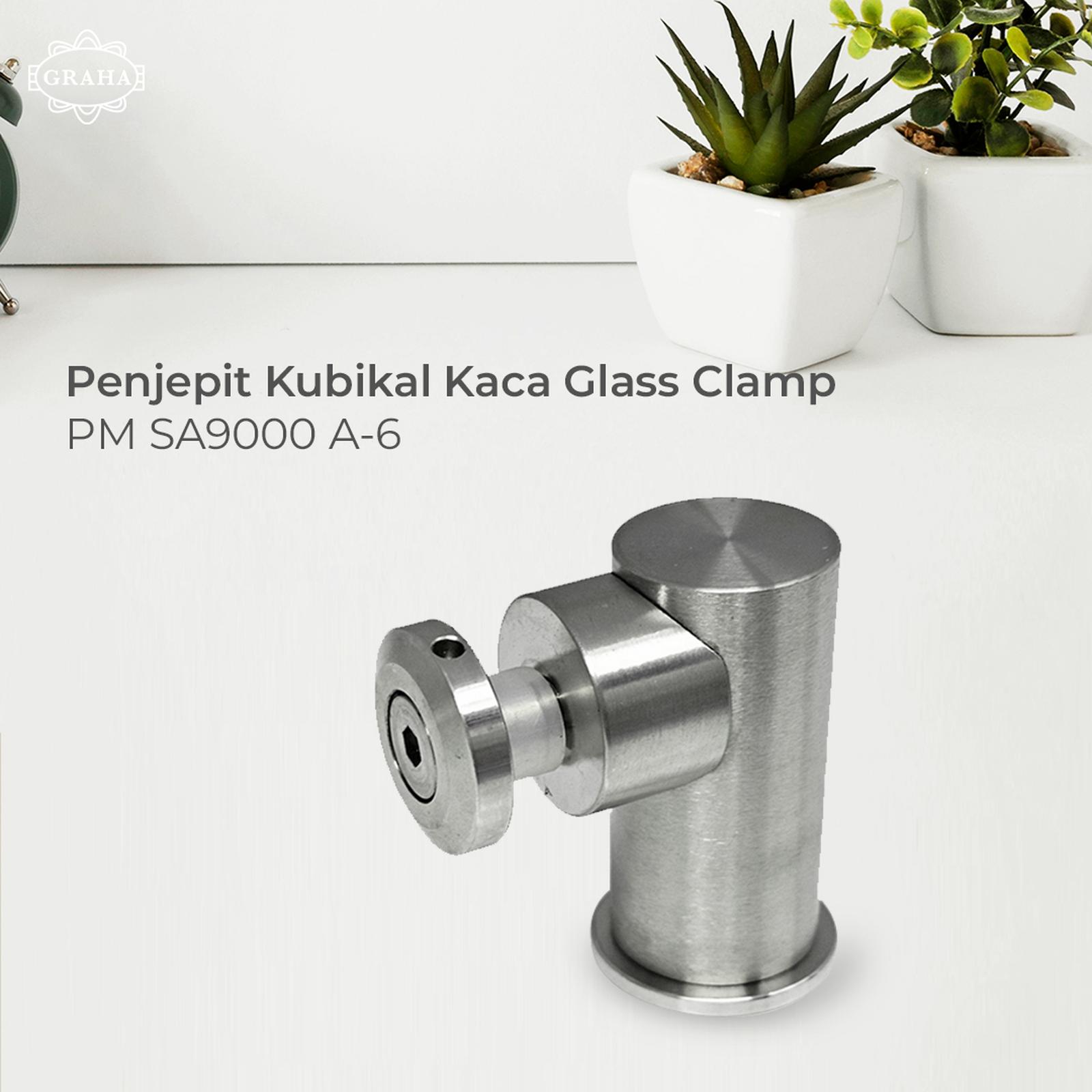 Penjepit Kubikal Kaca Glass Clamp PM SA9000 A-6