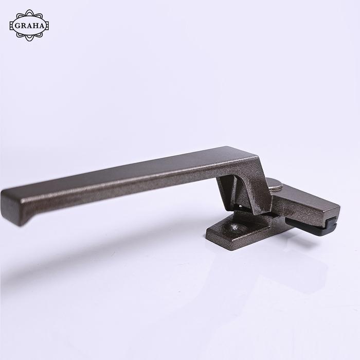 Rambuncis Handle Kunci Jendela | Faster Cokelat Brown Lubang Dua