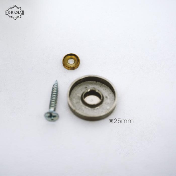 Skrup Cermin Huben 12 mm / 19 mm / 25 mm - 12 mm