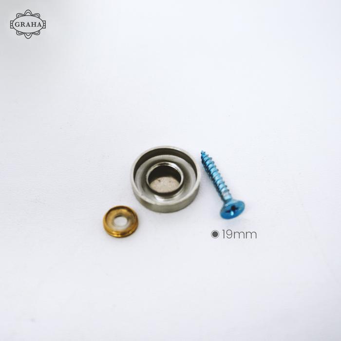 Skrup Cermin Huben 12 mm / 19 mm / 25 mm - 12 mm