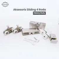 Aksesoris Sliding 4 Roda Heavy Duty Berkualitas