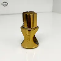 Connector Pipa ke Kaca 1 Inch GOLD / ROSE GOLD - Gold