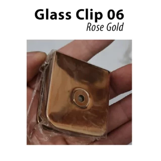 Glass Clip 06 Gold