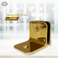 Glass Clip 76 A4 Gold