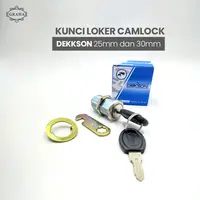 Kunci Loker Camlock Dekkson 25 mm / 30 mm