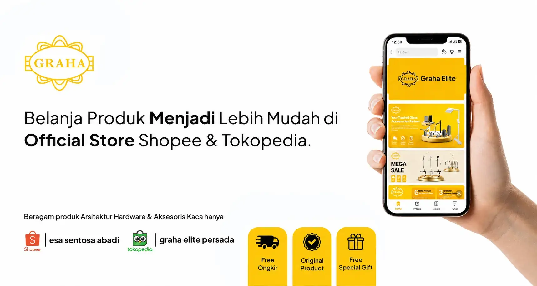 Toko Aksesoris Kaca Medan